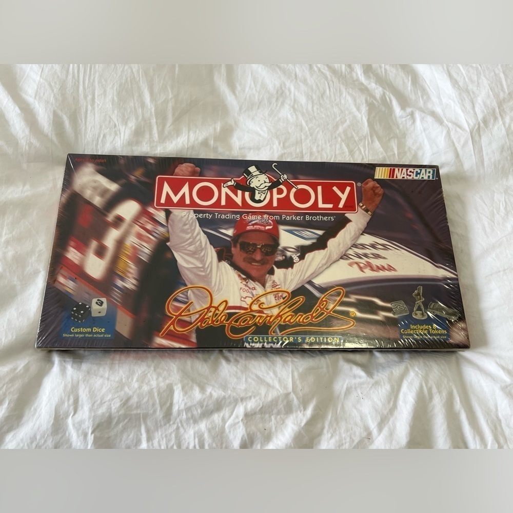 Dale Earnhardt Collector’s Edition Monopoly Game NEW in Sealed Box